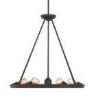 Quoizel QZ/THEATERROW6WT Uptown Theater Row 6lt Chandelier