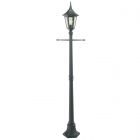 Norlys R5 BLACK Rimini Single Post Lantern Black