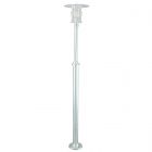 Norlys ST5/G GALV Stockholm Single Post Grande Galvanised