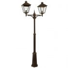 Norlys TG6 BLK/GOLD Turin Grande Twin Post Black/Gold