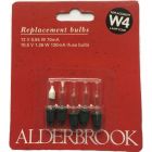 Alderbrook W4 12V 0.84 W 70mA Push in Clear Fairy Lights x4