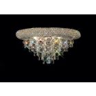 Diyas IL31441 Alexandra Polished Chrome/Crystal 3 Light Medium Wall Lamp