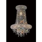 Diyas IL31442 Alexandra Polished Chrome/Crystal 3 Light Large Wall Lamp