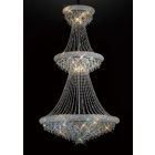 Diyas IL31454 Alexandra Polished Chrome/Crystal 3 Tier 29 Light Pendant Light