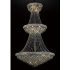 Diyas IL31455 Alexandra Polished Chrome/Crystal 3 Tier 37 Light Pendant Light