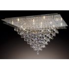 Diyas IL31340 Amaris Polished Chrome/Crystal 14 Light Ceiling Light