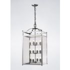 Diyas IL31105 Aston Polished Chrome/Glass 12 Light Pendant Light