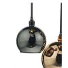 Dar Lighting AURELIA Spare Glass For AUR1564 SMOKED MEDIUM AUR191