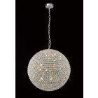 Diyas IL30195 Ava Polished Chrome 9 Light Pendant Light