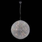 Diyas IL30196 Ava Polished Chrome 18 Light Pendant Light