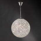 Diyas IL30201 Ava Polished Chrome 7 Light Pendant Light