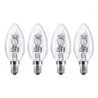 4x Osram 42W 240V SES E14 Energy Saver Halogen Candle, Warm White