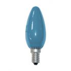 Leuci 25W 230V SES E14 Incandescent BlueColoured Candle