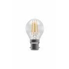 BELL 05310 4W LED Filament Clear Round Golf Ball 45mm - BC B22, Warm White 2700K