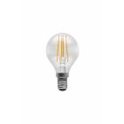 BELL 05317 4W LED Filament Clear Round Dimmable - SES, 2700K