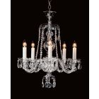 Impex Lighting CB125246/05 Kladno 5 Light Chrome Crystal Celiling Pendant Light
