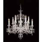 Impex Lighting CB125793/10 Frydek 10 Light Chrome Crystal Celiling Pendant Light