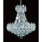 Impex Lighting CE02014/16/CH Le Havre 16 Light Chrome Crystal Ceiling Chandelier Light