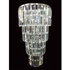 Impex Lighting CE20610/05/WB/CH Padua 5 Light Chrome Tiered Wall Light