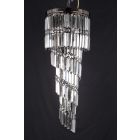 Impex Lighting CF112024/09/GM Toronto 9 Light Gun Metal Flush Ceiling Light