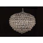 Impex Lighting CF311201/06/CH Adaliz 6 Light Chrome Pendant Ceiling Light