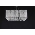 Impex Lighting CFH310221/05/CH Melenki 5 Light Chrome Ceiling Pendant Light