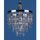 Impex Lighting ST00103/25/01/N Halle 1 Light Nickel Pendant Ceiling Light