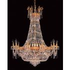 Impex Lighting ST00121/85/24 Berlin 24 Light Gold Crystal Ceiling Chandelier Light