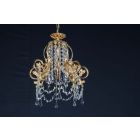 Impex Lighting ST00241/30/01/G Bell 1 Light Gold Pendant Ceiling Light