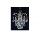 Impex Lighting ST01800/35/01/N Shower 1 Light Nickel Pendant Ceiling Light