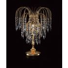 Impex Lighting ST01900/TL/G Shower 1 Light Gold Long Chain Tabel Lamp