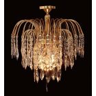 Impex Lighting ST02000/35/01/PL/G Shower 1 Light Gold Plated Pendant Ceiling Light