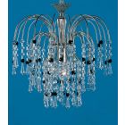 Impex Lighting ST02300/35/01/N Shower 1 Light Nickel Pendant Ceiling Light