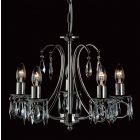 Impex Lighting ST06080/05/N Terni 5 Light Nickel Pendant Ceiling Light
