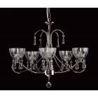 Impex Lighting STH00196/45/05/N Vincenza 5 Light Nickel Pendant Ceiling Light