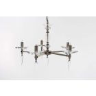Impex Lighting STH02008/05/N Sorrento 5 Light Nickel Pendant Ceiling Light