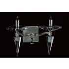 Impex Lighting STH06030/02/WB/N Monza 2 Light Nickel Single Wall Light