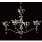 Impex Lighting STH06050/04/G Bresica 4 Light Gold Pendant Ceiling Light