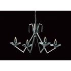 Impex Lighting STH07004/04/N Nice 4 Light Nickel Pendant Ceiling Light