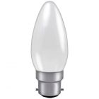 40W 35mm Opal Candle 230-240V BC/B22 2700K Warm White
