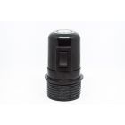 Continental Switched ES 10mm Lampholder [Threaded Skirt] With shade ring