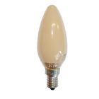 15W 230V E14 Candle Softone Terracotta Cappuccino Colour