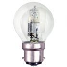 BELL 05221- 28W = 40W 240V BC/B22 Energy Saver Clear Round Golf Ball