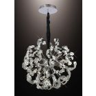 Diyas IL30554 Esme Polished Chrome 12 Light Pendant Light