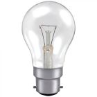 40W BC/B22 230-240V Dimmable Clear GLS A55 Warm White