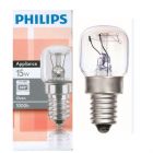 Philips 15W SES E14 300° 2700K Clear Oven 49x22mm