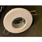 DAR Lighting Hydro Recessed Down lighter IP65 Mains GU10 Matt White