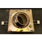 FirstLight LV1004BR Eyeball Square Low voltage Downlight In Brass Finish