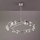 Mantra M0887 Kromo Telescopic 6 Light G9 Round, Polished Chrome