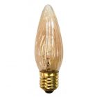 Lampwise 55W 240V ES E27 Twisted Gold 40mm Lantern
